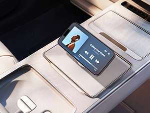 electric vacuum magnetic phone holder