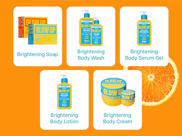 Red by Kiss Glow Up Skin Toning Body Care Collection
