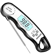 GDEALER DT6 Instant Read Meat Thermometer Waterproof Ultra Fast Digital Cooking Thermometer with ...