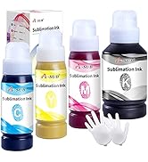 A-SUB Sublimation Ink Refill for ET-2800 ET-2803 ET-2850 ET-2720 ET-2760 ET-4800 ET-4700 ET-4760 ...