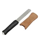 SHARPAL 127N Dual-Grit (Coarse 325 / Extra Fine 1200) Diamond Sharpening Stone with Leather Strop