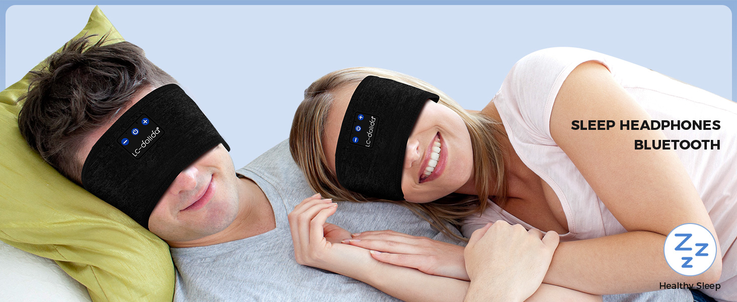 Sleep Headphones Bluetooth Headband