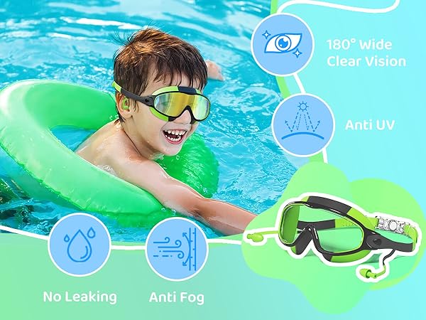 kids google swim
