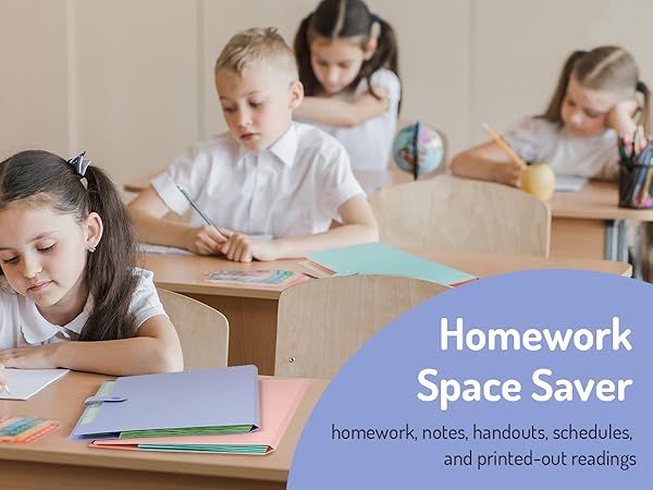 it's your homework space saver