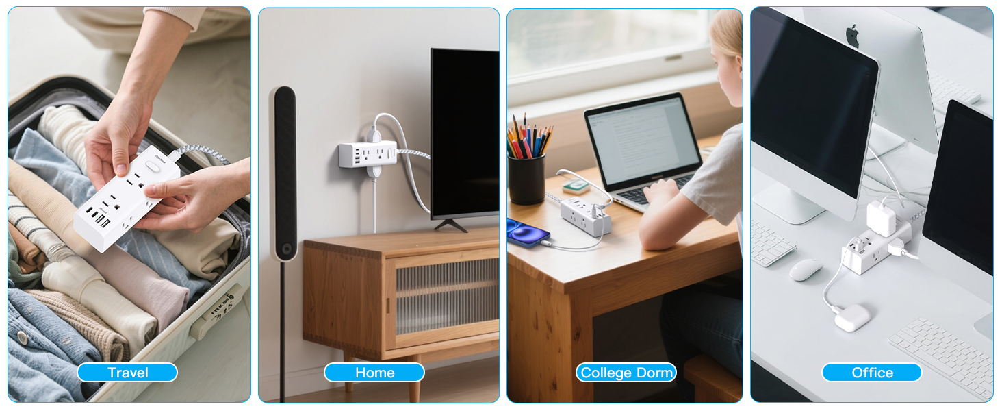 Surge protector power strip