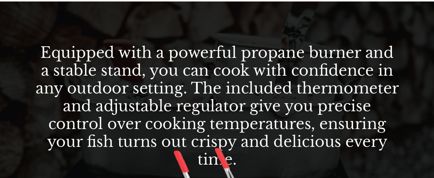 GasOne Outermust King Kooker Fish Fryer Propane Double Deep Fryer