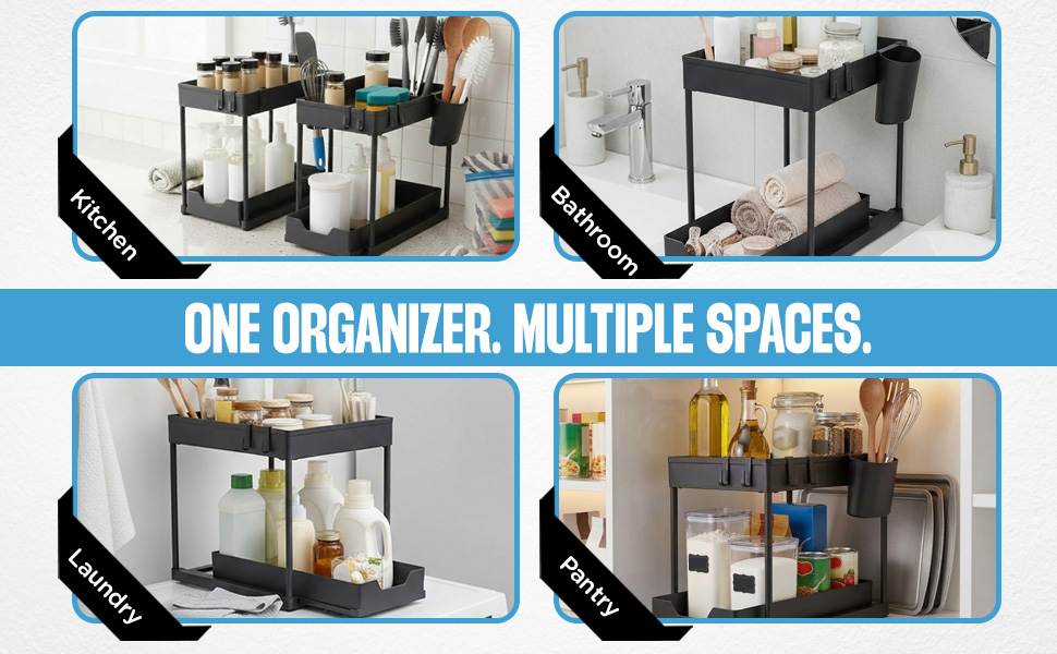 under bathroom sink organizer