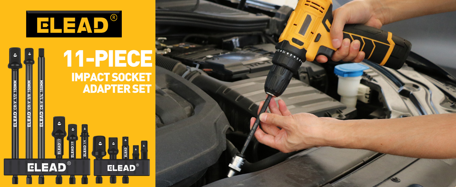 Impact Socket Adapter Set