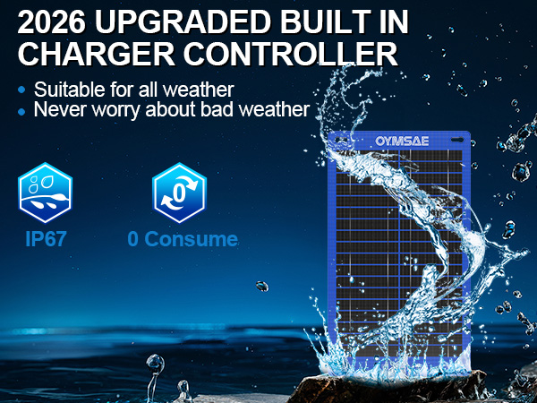 OYMSAE12wSolar Battery Charger