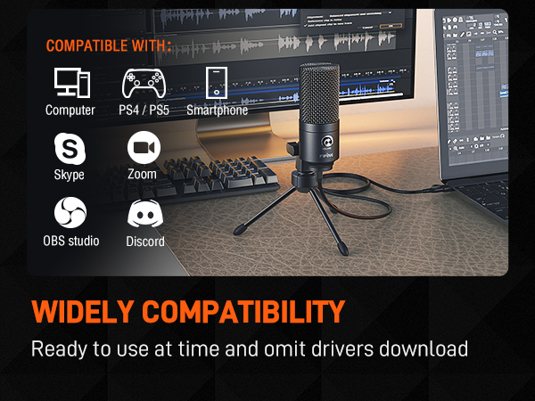 Recording microphone