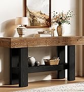Black entryway table
