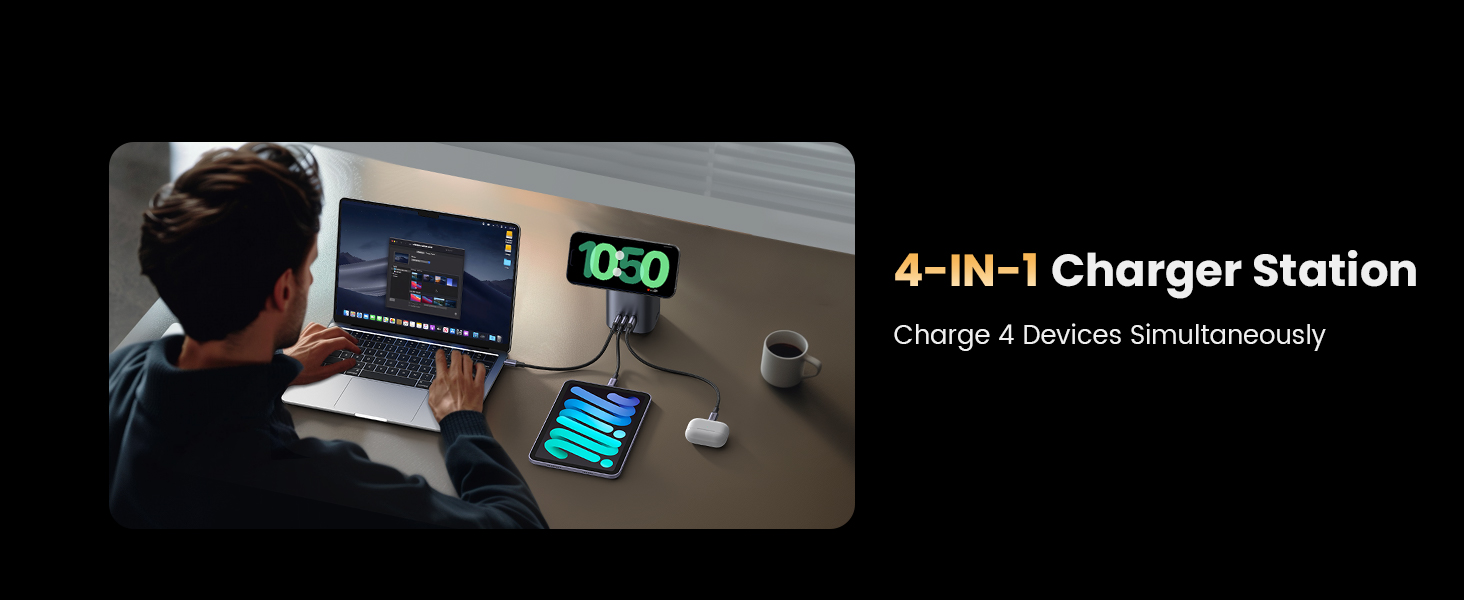 Magsafe Charger Station Magnetic Charger