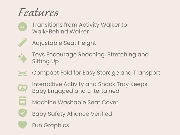 First Exploration 2-in-1 Activity Walker, Orbit