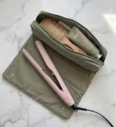 MYTAGALONGS Hot Tool Organizer - Lays Flat with Heat Resistant Lining- Sage Green
