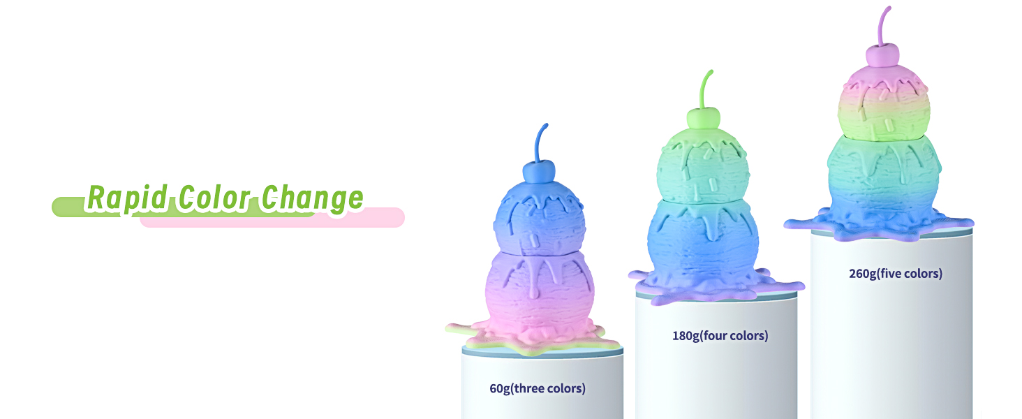 Matte Rainbow PLA