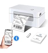 LFPERT Bluetooth Thermal Label Printer, Wireless 4x6 Shipping Label Printer for Small Business &amp; ...