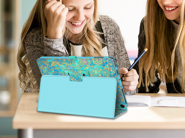 Kindle hd 10 case cover 2023 sleeve bag flip folding magnetic Rotatable Kickstand Shockproof