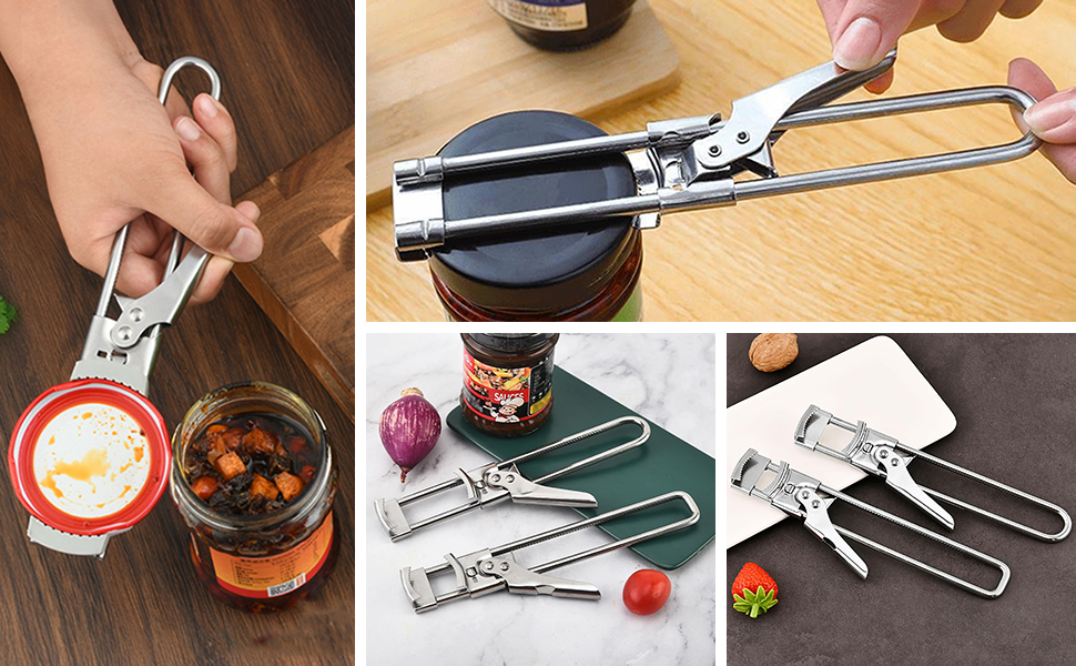 adjustable stainless steel jar opener