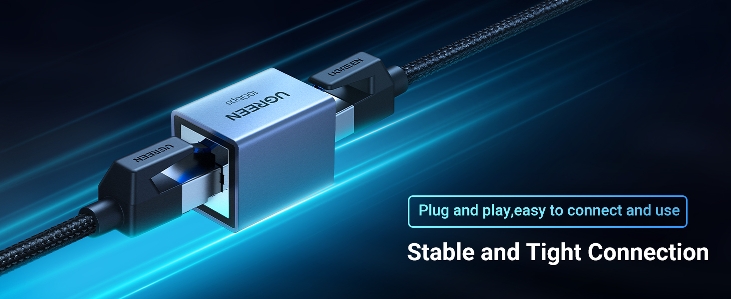 RJ45 ethernet coupler