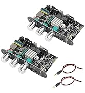 2-Pack ZK-1001U Mono Bluetooth AMP Board with TWS,100W Vehicle Amplifier Input 9-24V Wide Voltage...