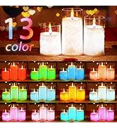 Homemory Color Changing Flameless Candles, Battery Operated LED Pillar Candles, Fake Electric Can...