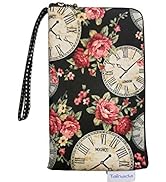 Tainada Women Universal Phone Wristlet Wallet Pouch, Dual Slots Zipper Purse Carry Case Bag for i...