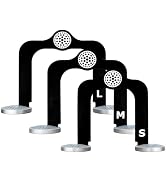FINGER TEN Golf Putting Gates 3 Gate Sizes S M L(2''/ 2.36''/ 2.76'') with Protective Pouch Putti...