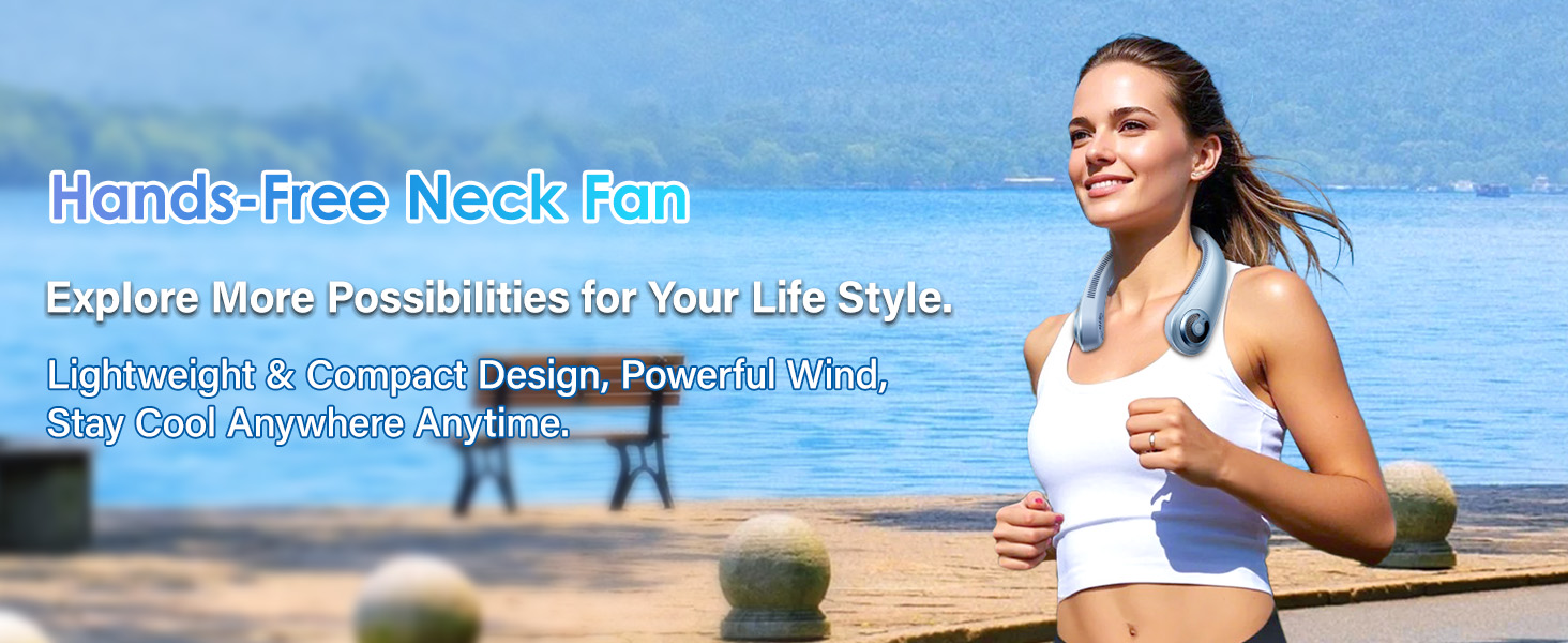 battery powered neck fan