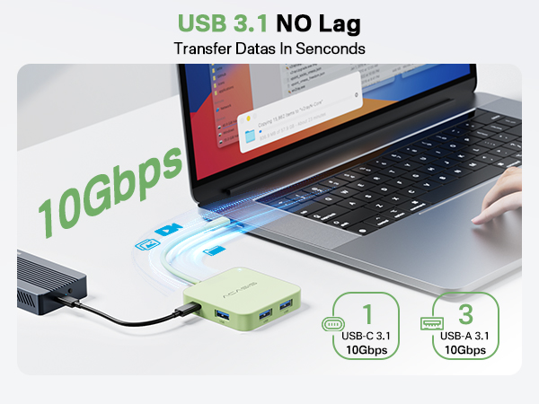 USB C Hub 10Gbps