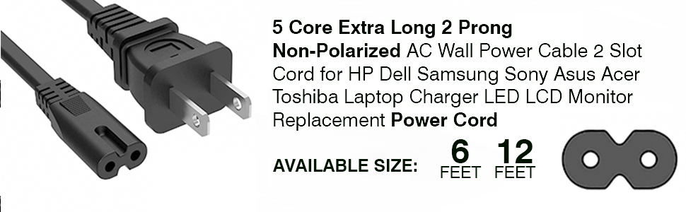 tv power cord, ps4 power cord, Samsung tv power cord, monitor power cable, computer power cord