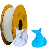 SHIMMERFIL 3D Printer Filament, 1.75 Filament, Glow in The Dark Filament, Pla Filament, Dimension...