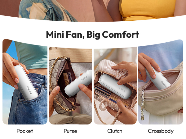 mini fan cute stuff rechargeable fan handheld sister birthday gifts portable fan for travel beach