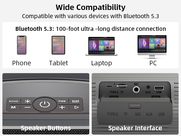 portable speaker bluetooth