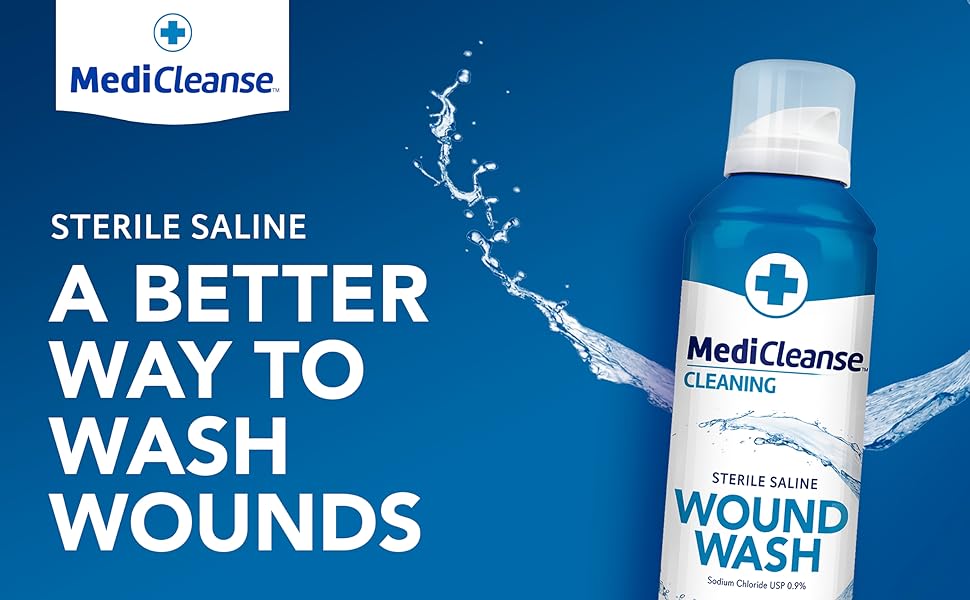 solution piercing aftercare wound wash spray lavado de heridas salina