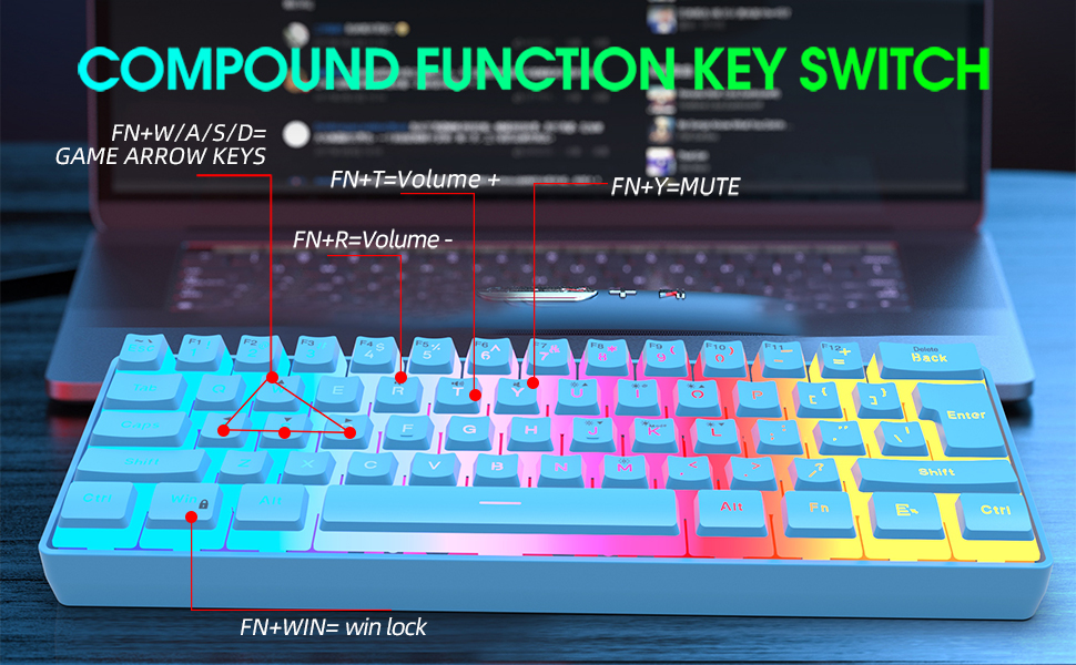 compound function key switch