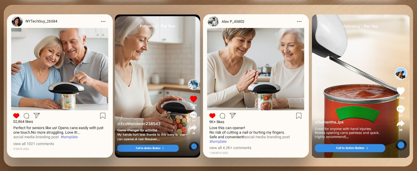 Positive recommendations from users
