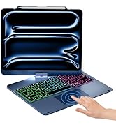 NOKBABO Trackpad Keyboard Case for iPad Pro 13 inch (M5/2025, M4/2024), iPad Air 13" (M4/M3/M2) &amp;...