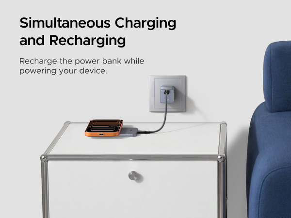 Simultaneous Charging and Recharging