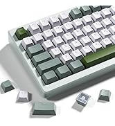 OHY XVX Shine Through Keycaps -133 Keys Cherry Profile Double Shot PBT Keycaps Compatible for 60%...