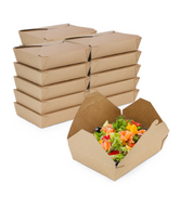 brown takeout box