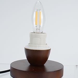 Rattan Lamp Farmhouse Table