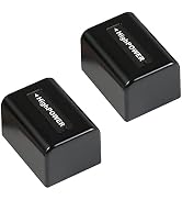 CofunKool NP-FV5 Plus 3.7V 2000mAh Rechargeable Lithium Battery (Pack of 2)