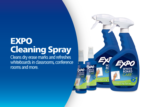 expo markers dry erase wet clean school classroom teacher home office cleaning spray whiteboard
