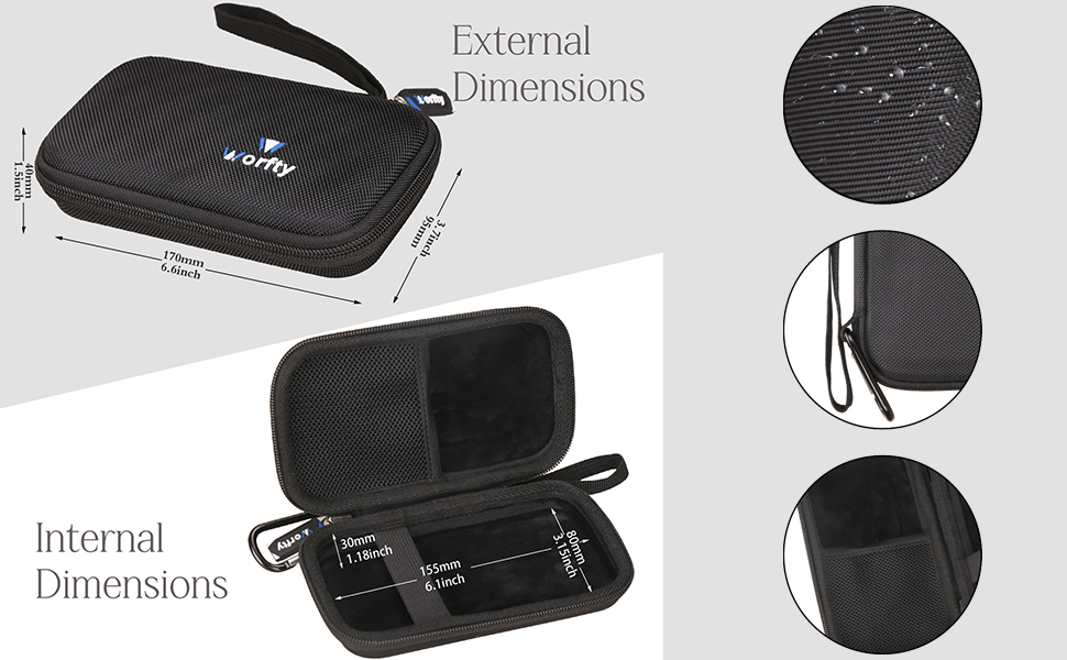 Power Bank case size