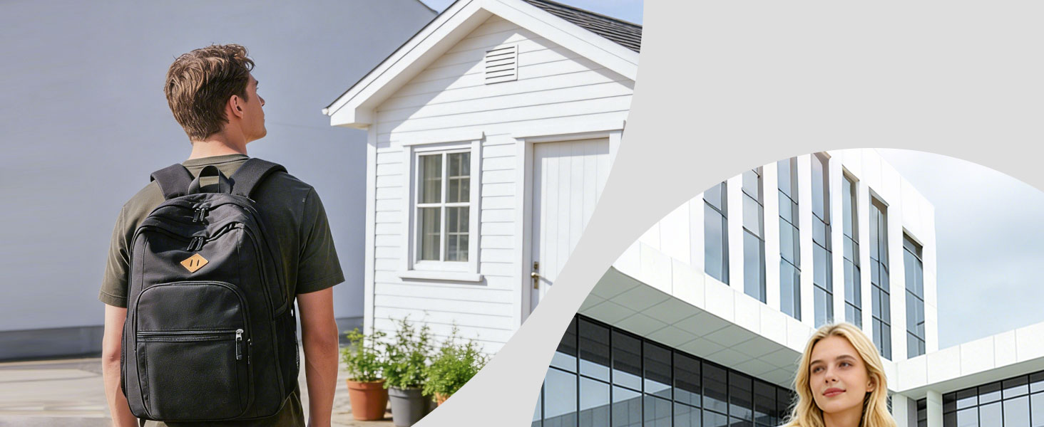 abshoo Basic Men and Women Backpack for Travel