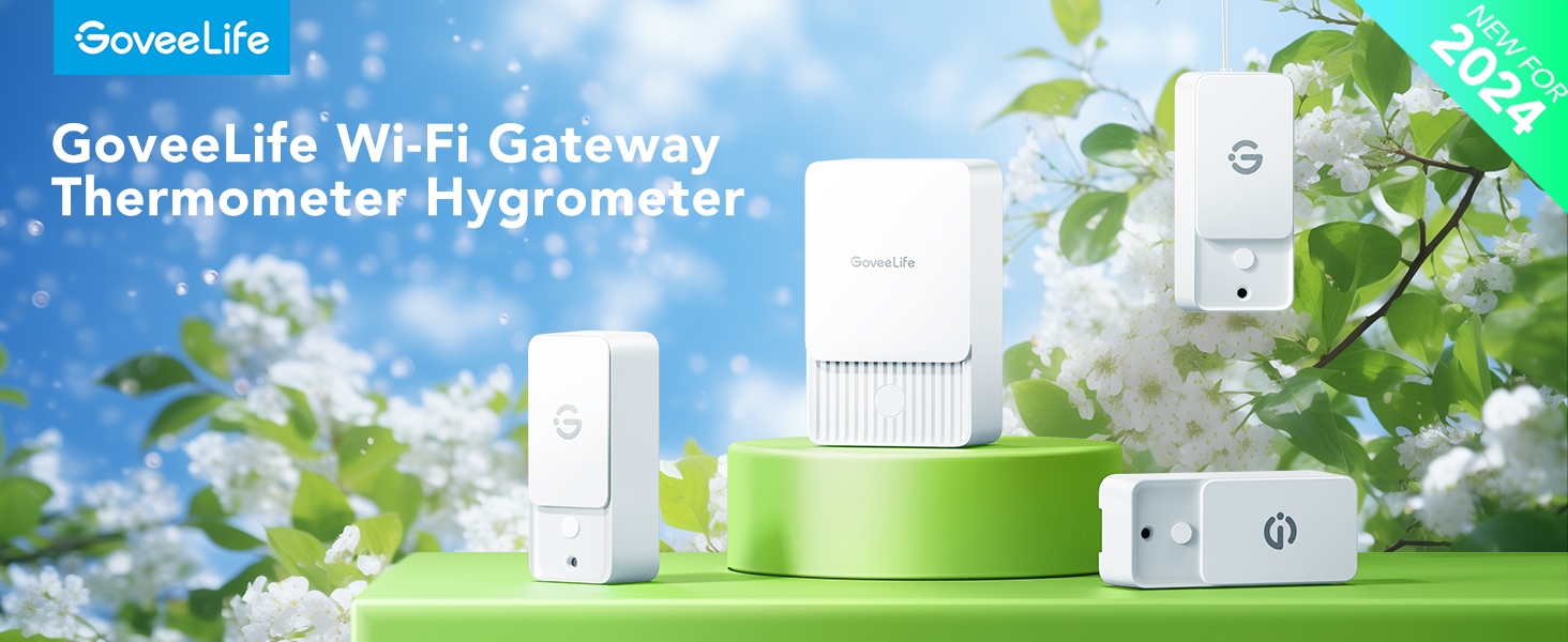 GoveeLife Wi-Fi Gateway Thermometer Hygrometer
