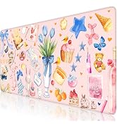 iCasso Extra Large Mouse Pad, Desk Pad Mat,Office Matt for Desktop Protector, Anti-Slip XXL Big M...