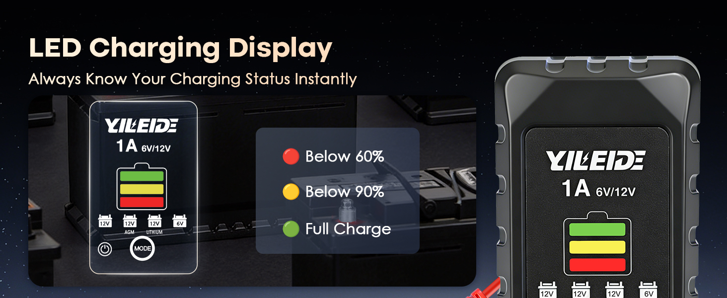 trickle charger battery maintainer 12v battery charger lifepo4 battery charger