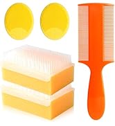 Cradle Cap Brush for Babies, 5Pcs Cradle Cap Treatment Set with Soft Bristle Brushes Silicone Scr...