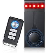 108dB Car Alarm System, Car Anti-Theft Vibration Sensor Alarm &amp; Red Light Alarm, Wireless Remote ...